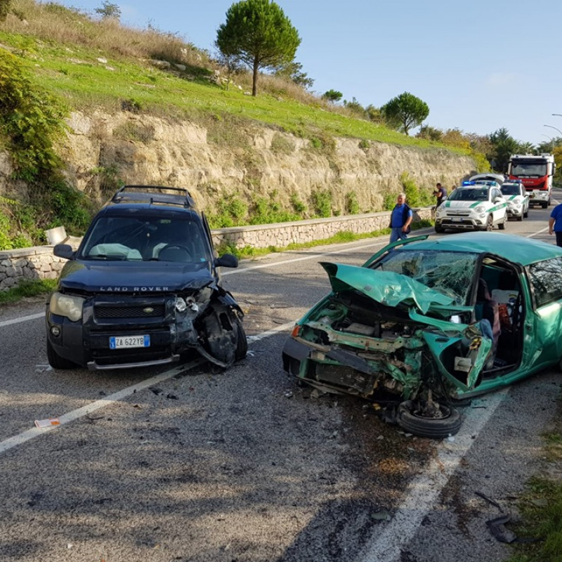 Lo schianto mortale sulla strada provinciale Chiaramonte Gulfi-Maltempo (Foto Libero consorzio di Ragusa)