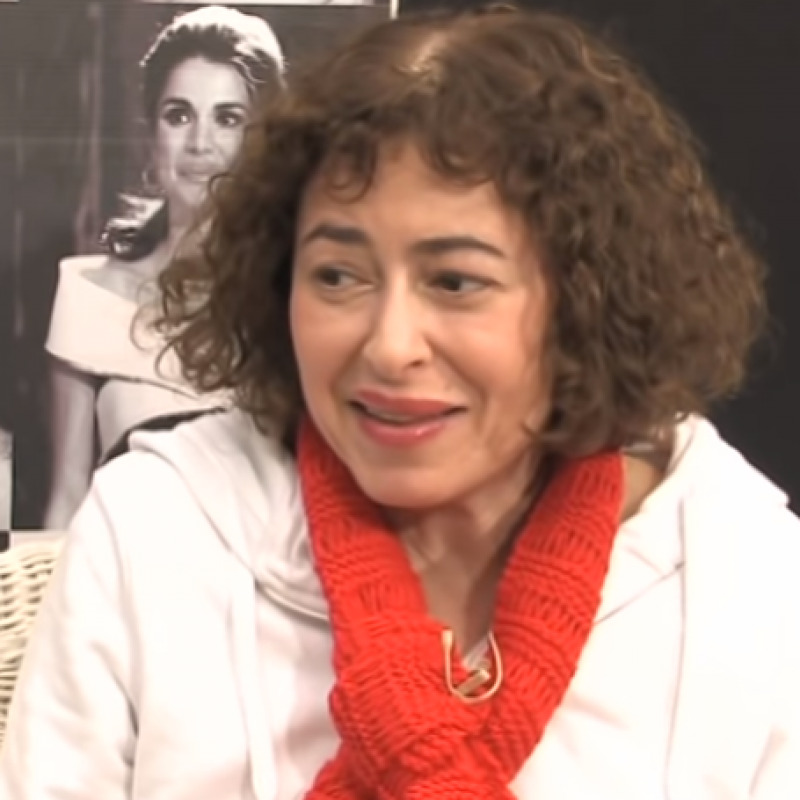 Gerardina Trovato in un'intervista a una tv locale siciliana nel 2016