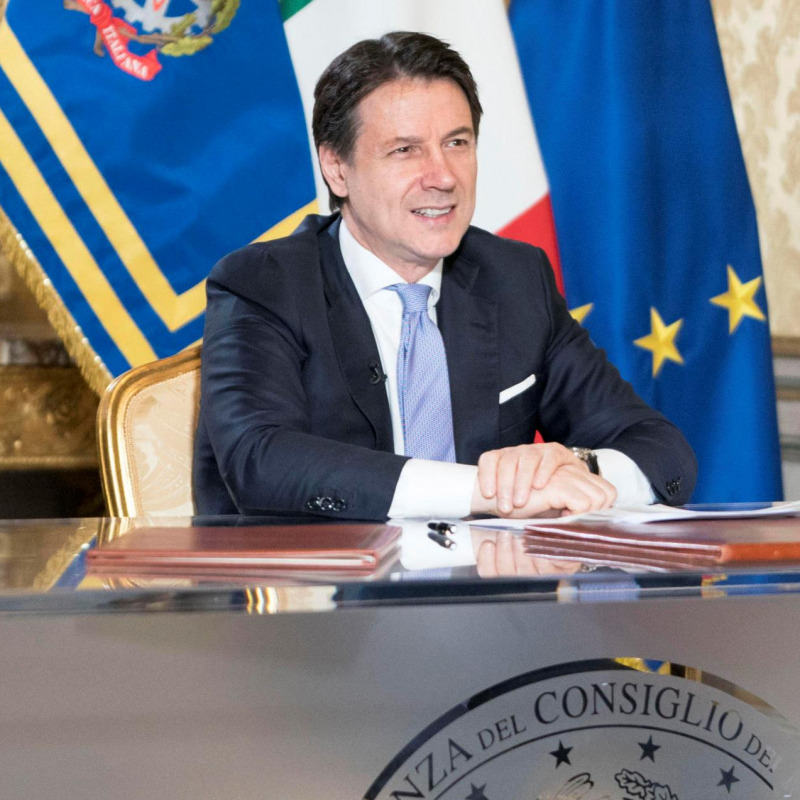 Il premier Giuseppe Conte