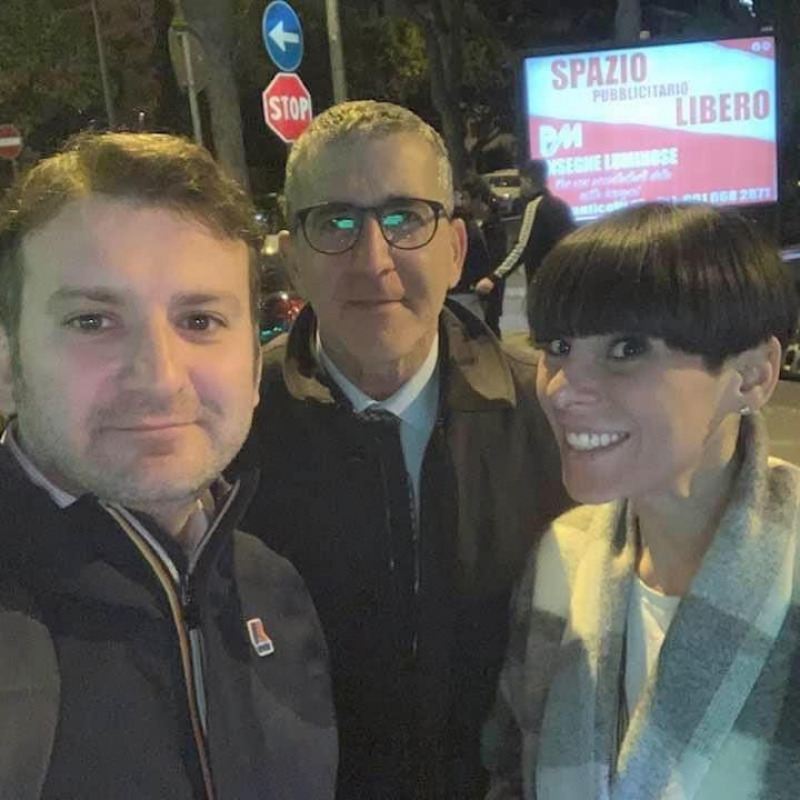 Fondatori "Partecipazione Libera" Marco Traina, Pietro Somma ed Eleonora Gazziano