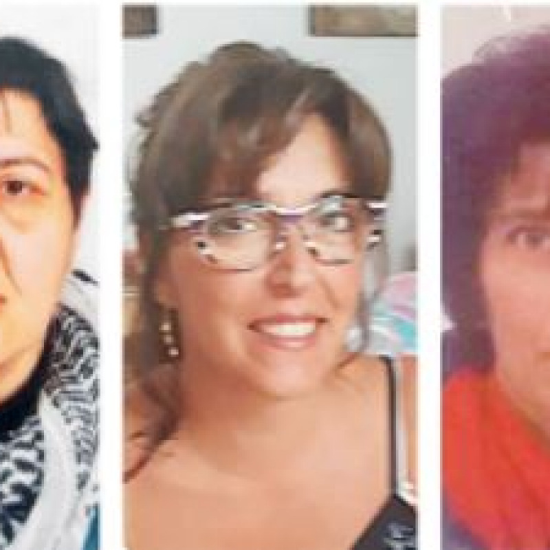 Le vittime: Rosalia Garofalo, Daniela Lagumina, Angela Stefani