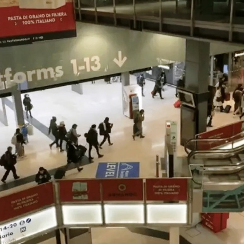 Stazione di Milano, esodo nella notte tra il 3 e il 4 marzo