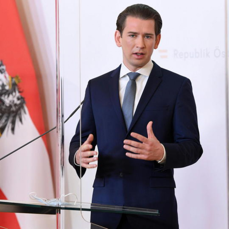 Il cancelliere austriaco Sebastian Kurz