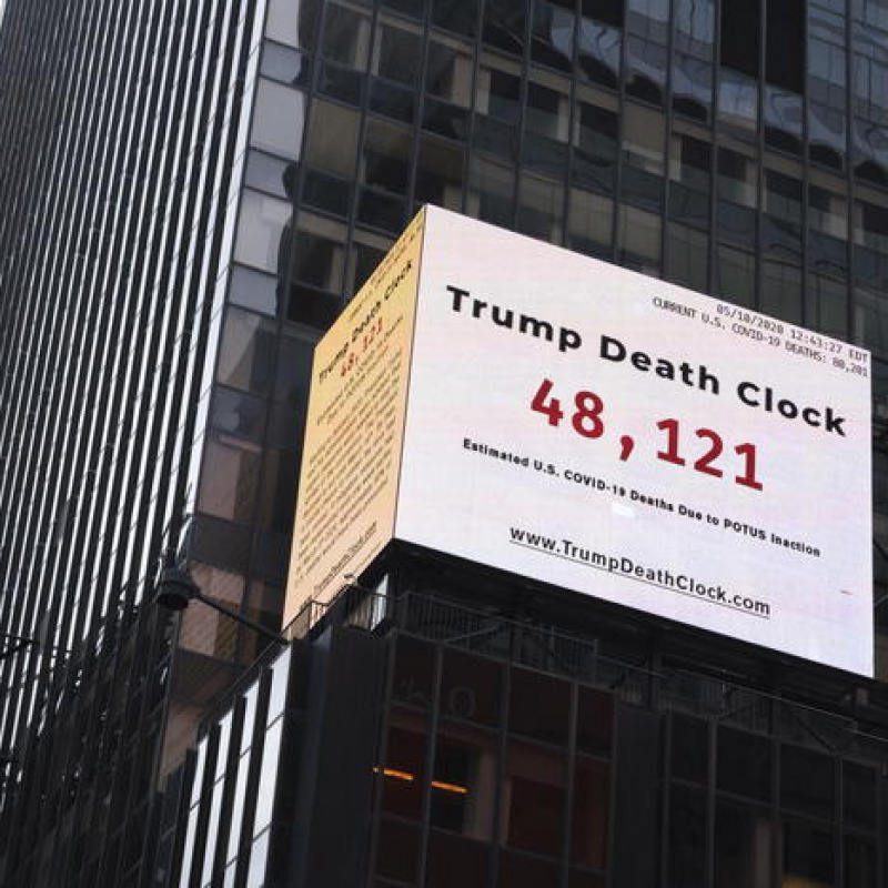 Usa orologio della morte Trump