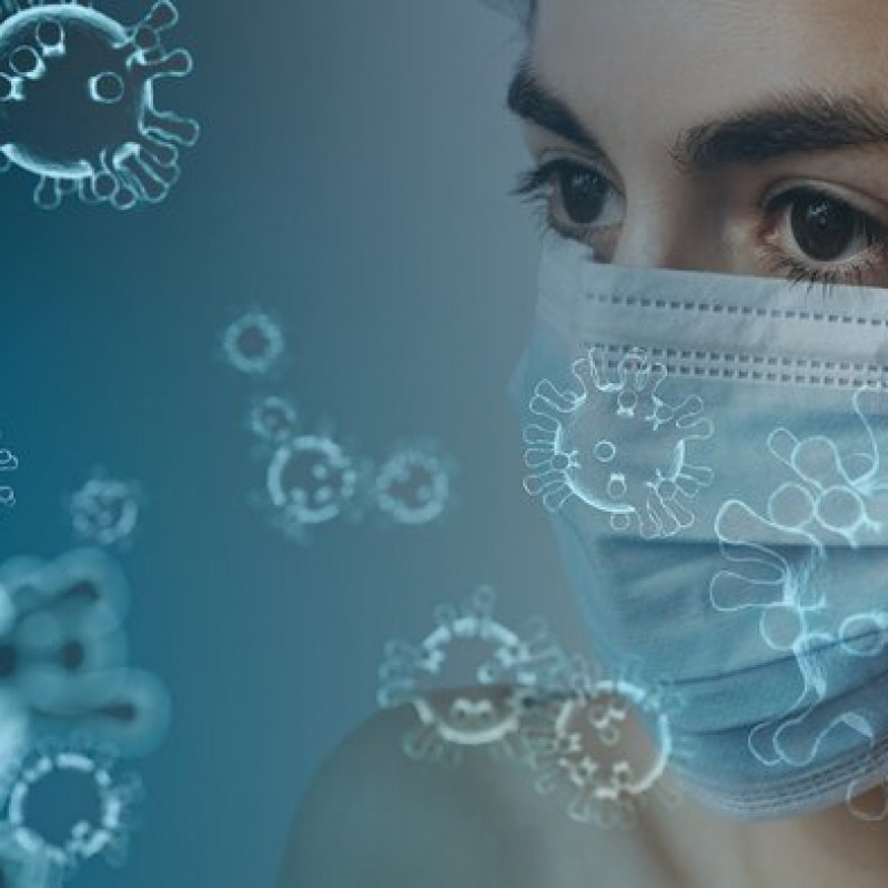 Una mascherina chirurgica per evitare la diffusione del nuovo coronavirus (fonte: Tumisu, Pixabay)
