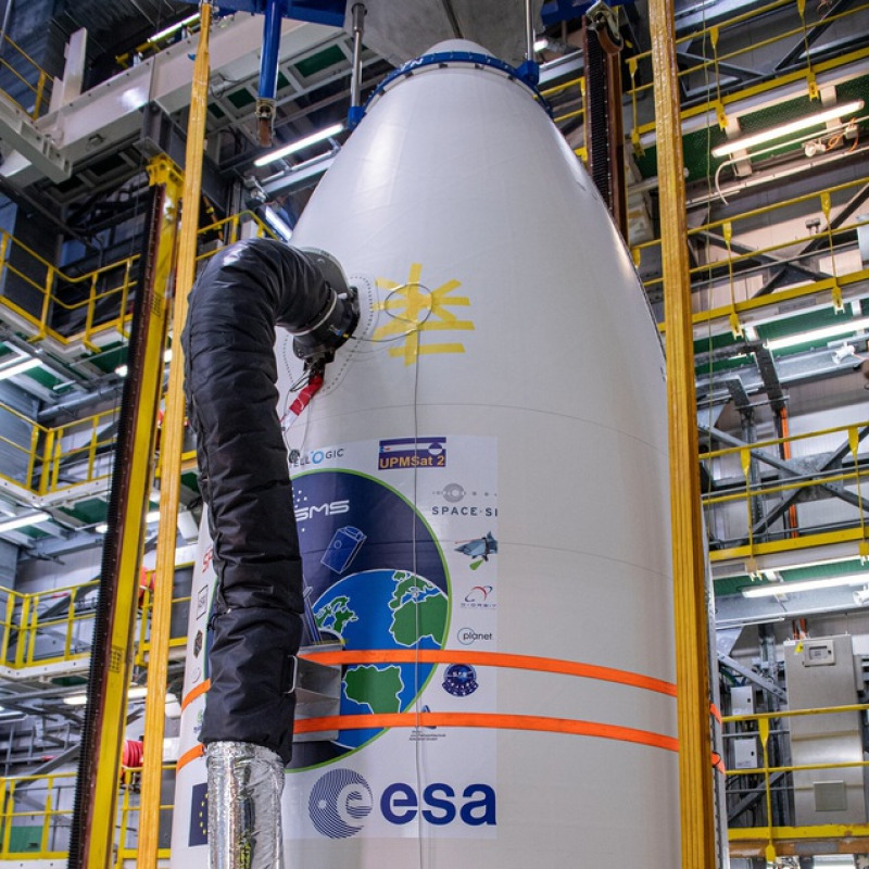 Il lanciatore dell'Agenzia Spaziale Europea Vega (fonte: ESA/CNES/Arianespace/Optique)