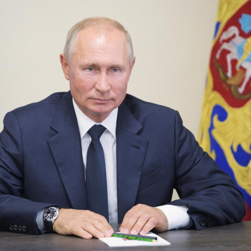 il presidente russo Vladimir Putin