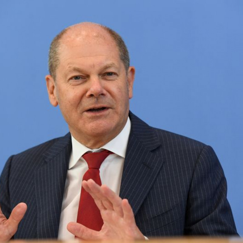 Il ministro delle finanze tedesco Olaf Scholz