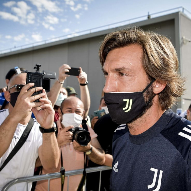 Andrea Pirlo, foto sito ufficiale della Juventus