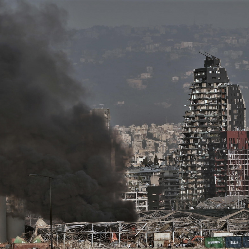 Beirut dopo le esplosioni