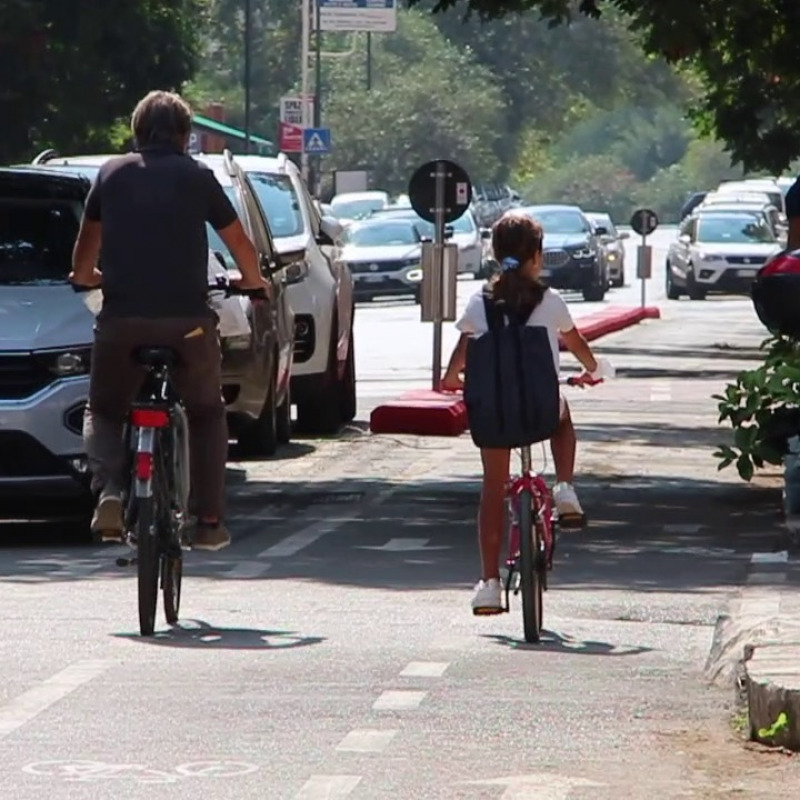 Pista ciclabile a Palermo