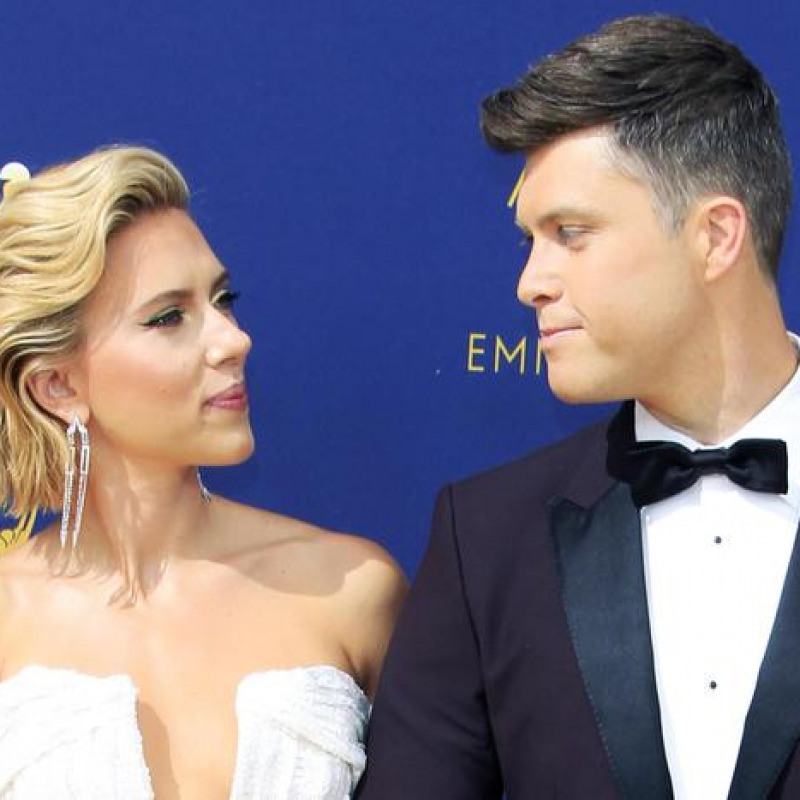 Scarlett Johansson e Colin Jost