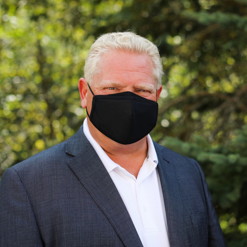 Il ministro della provincia dell’Ontario Doug Ford