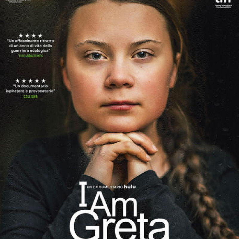 Un frame tratto dal film" I Am Greta" la cui protagonista è l'attivista icona green Greta Thunberg, 12 novembre 2020. ANSA +++ HO NO SALES - DITORIAL USE ONLY +++ o +++ ANSA PROVIDES ACCESS TO THIS HANDOUT PHOTO TO BE USED SOLELY TO ILLUSTRATE NEWS REPORTING OR COMMENTARY ON THE FACTS OR EVENTS DEPICTED IN THIS IMAGE; NO ARCHIVING; NO LICENSING +++