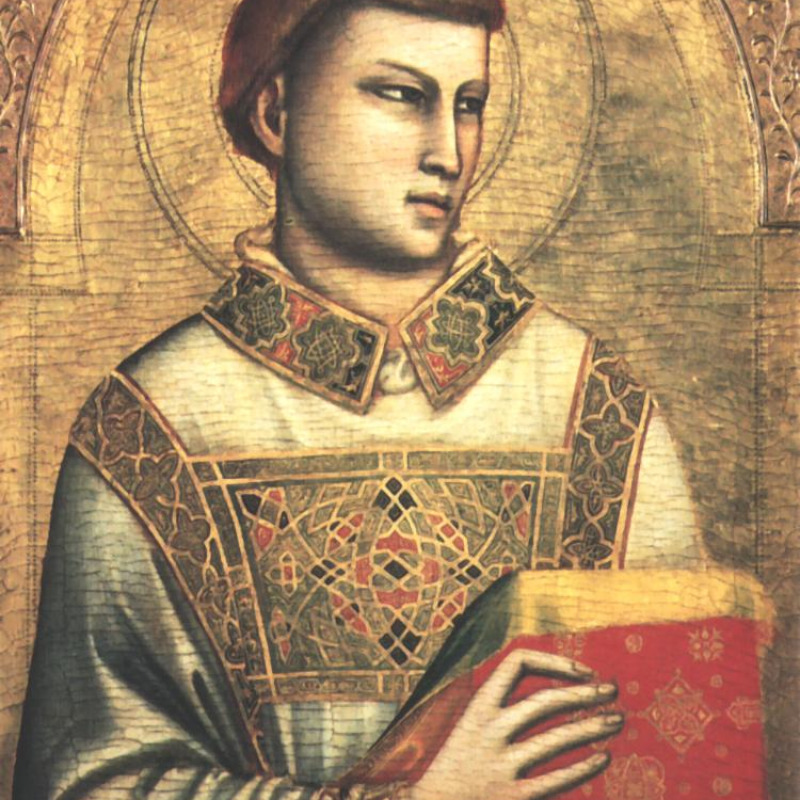 Santo Stefano in un'opera di Giotto