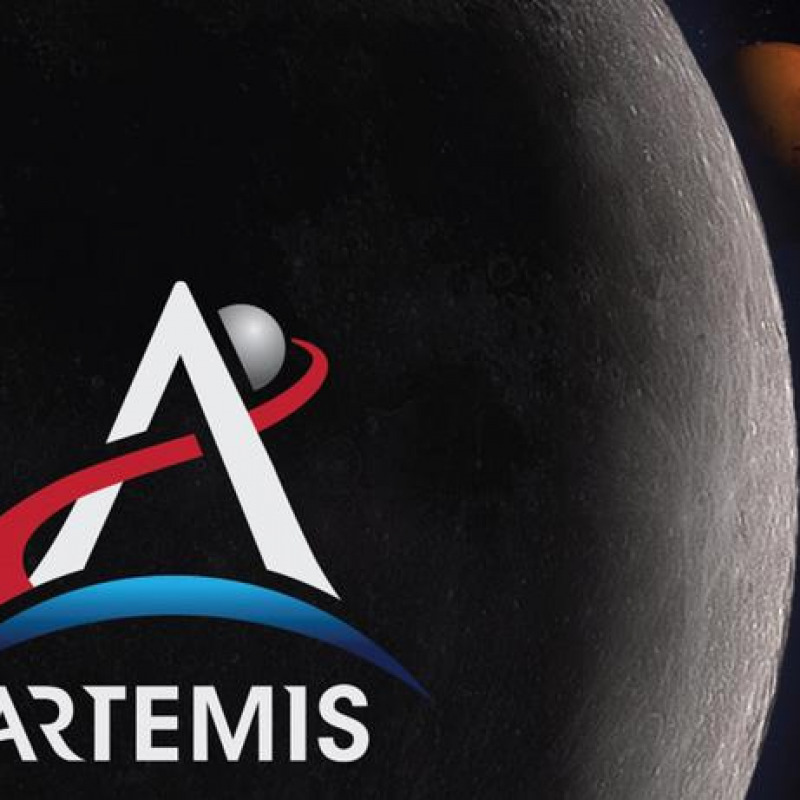 Gli studenti italiani potranno mandare messaggi in orbita intorno alla luna con la prossima missione del programma Artemis della Nasa. (fonte: NASA)