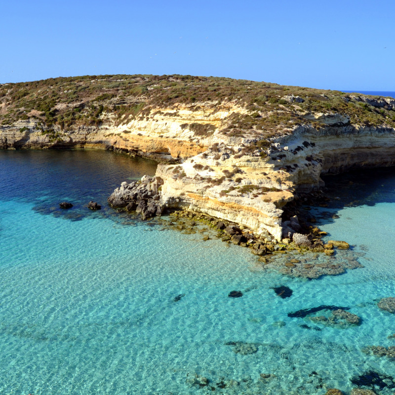 L'Isola dei conigli a Lampedusa