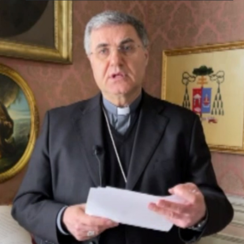 L'arcivescovo Corrado Lorefice