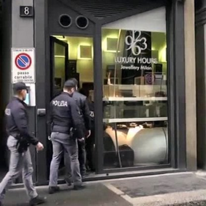 La gioielleria di Gaetano Fontana sequestrata a Milano