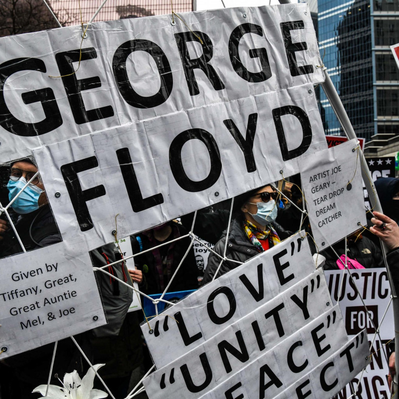 Manifestazione per Floyd