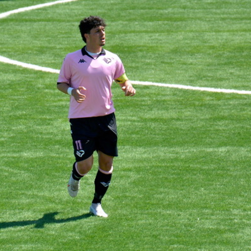 Giglio, autore del secondo gol del Palermo Primavera (foto di Rosolino Ciprì)