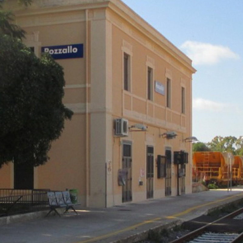 La stazione di Pozzallo