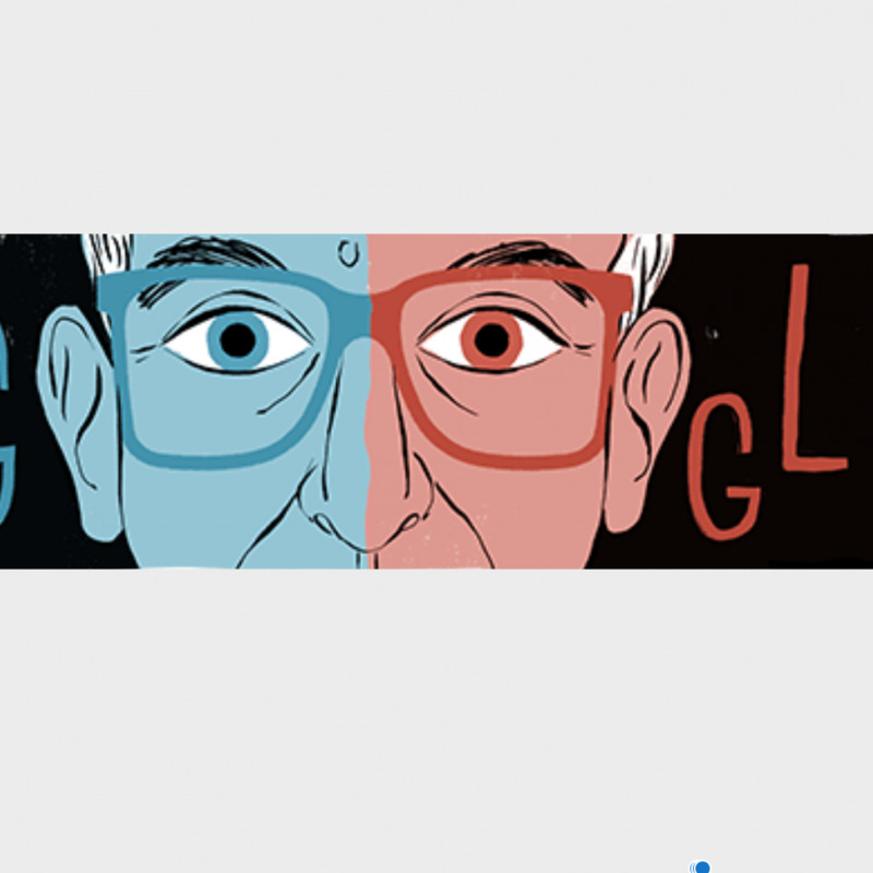 Il doodle di Google che celebra Krzysztof Kieślowski