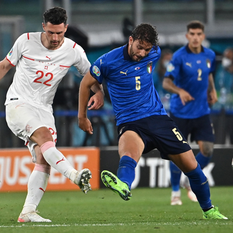 Il gol di Locatelli alla Svizzera