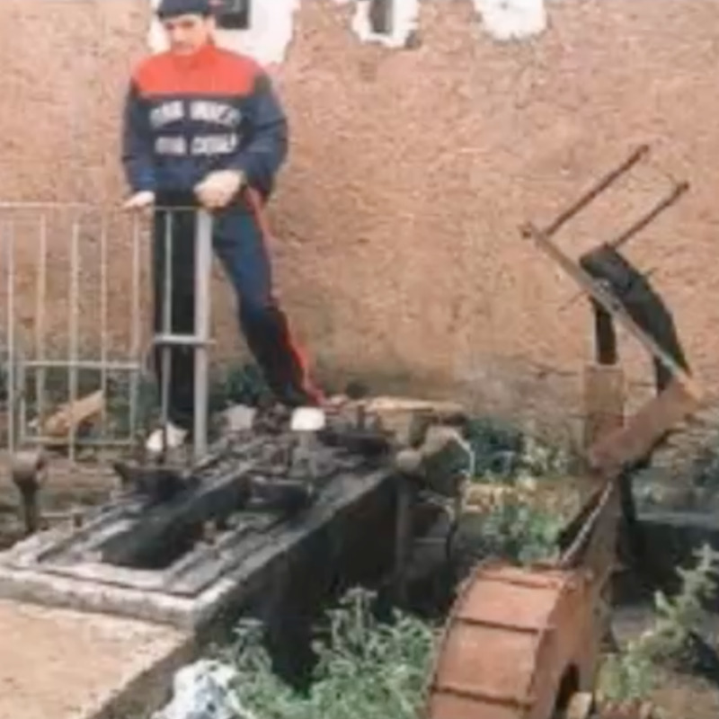 I resti di Nunzia Alleruzzo trovati in un pozzo nel 1998