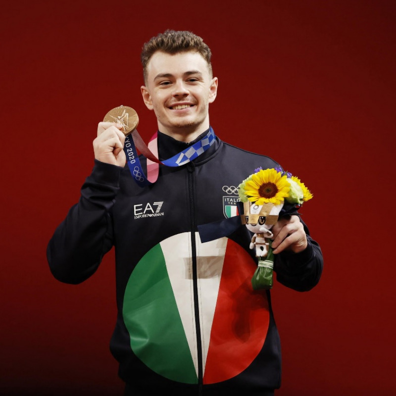 Mirko Zanni, bronzo olimpico nel sollevamento pesi