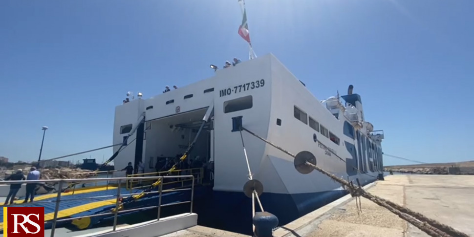 Isole Minori, Inaugurato Il Nuovo Traghetto Mazara-Pantelleria ...