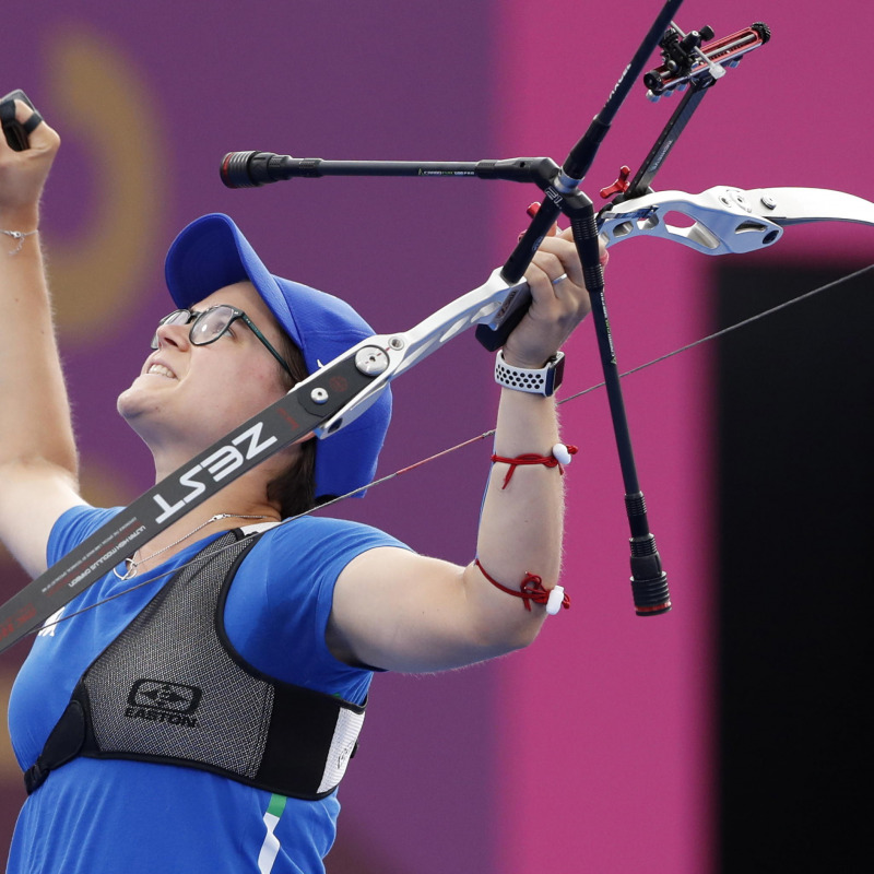 Lucilla Boari, medaglia di bronzo nel tiro con l'arco