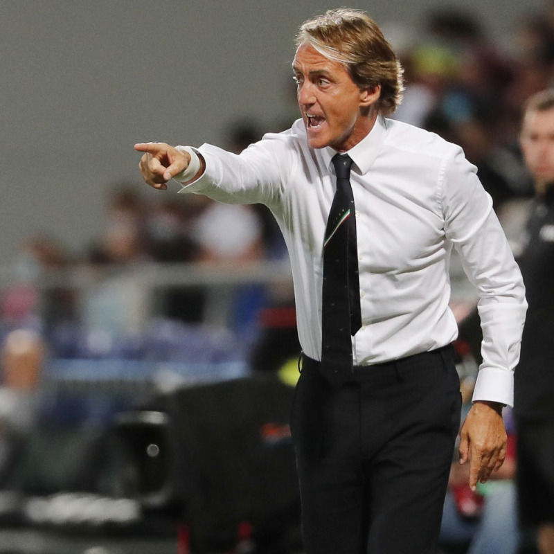 Il ct della Nazionale, Roberto Mancini