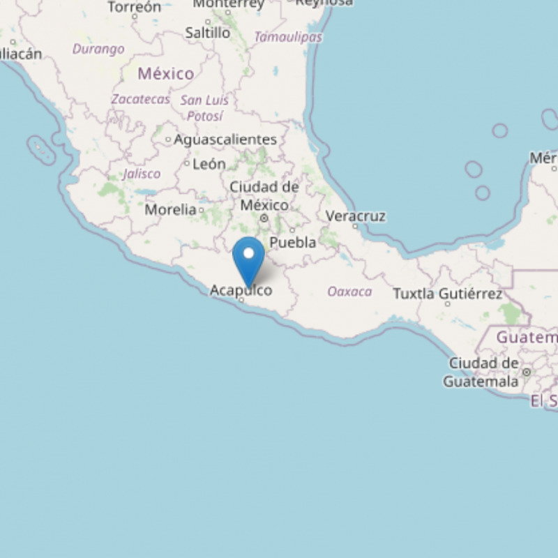 La mappa del terremoto in Messico