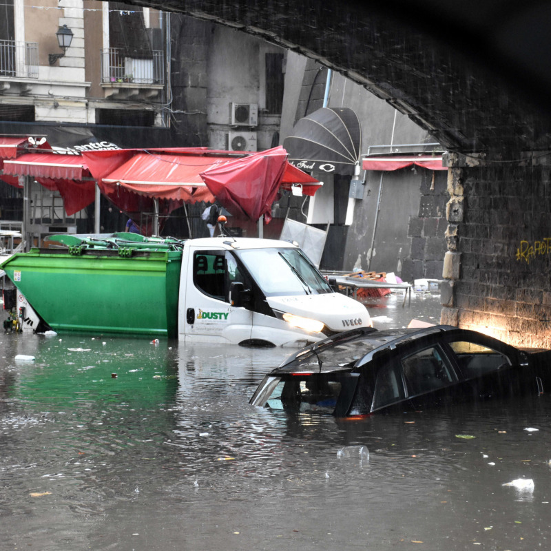 L'alluvione che ha colpito Catania a novembre