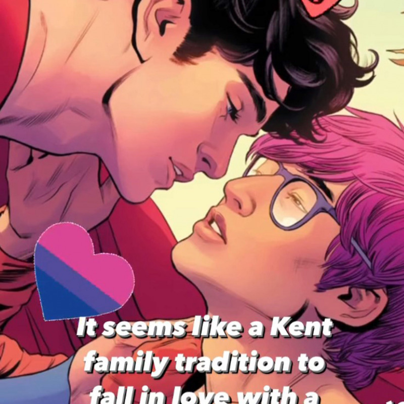 Il bacio gay del nuovo Superman