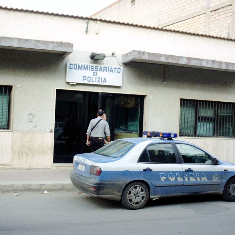 L'attuale sede del commissariato di polizia di Niscemi