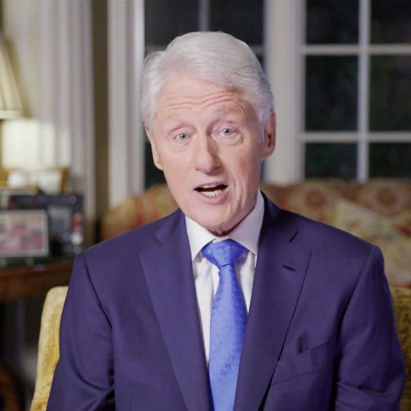 L'ex presidente americano Bill Clinton