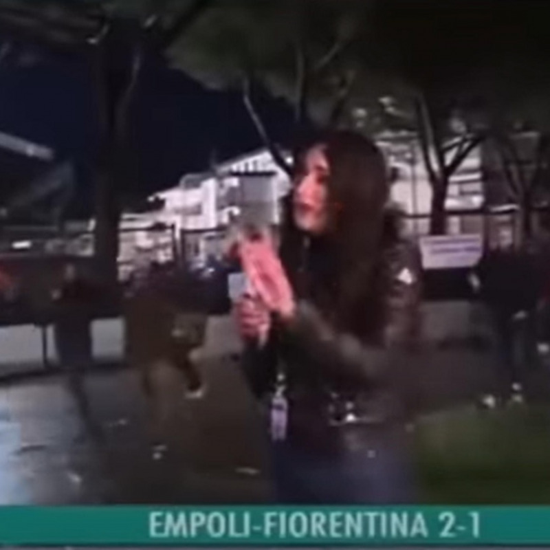 Un frame tratto dal video di Toscana TV