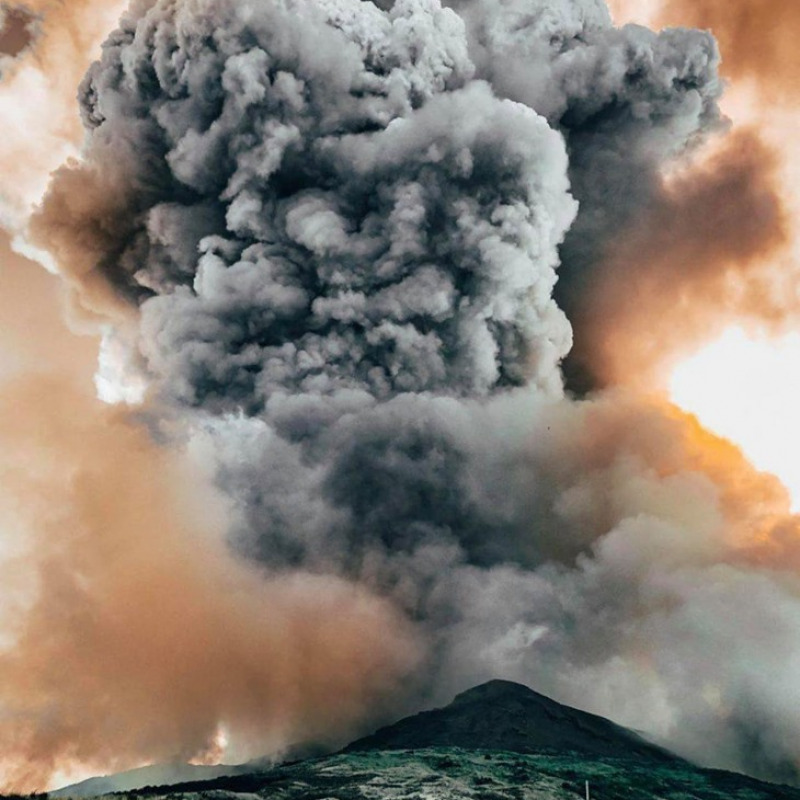 Stromboli, l'esplosione del 3 luglio 2019