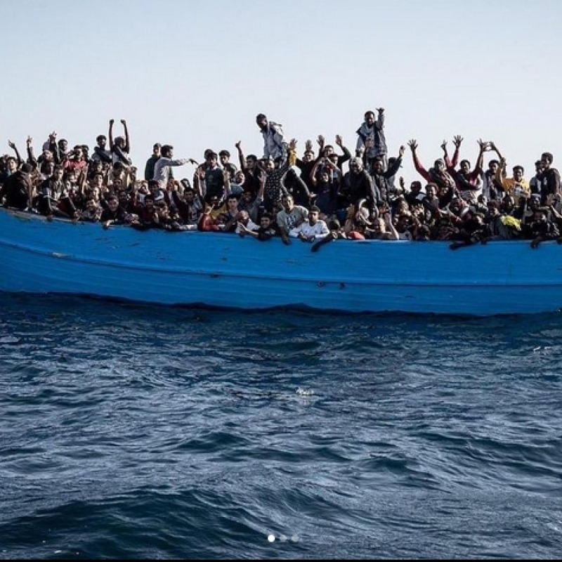 I migranti salvati dalle navi umanitarie