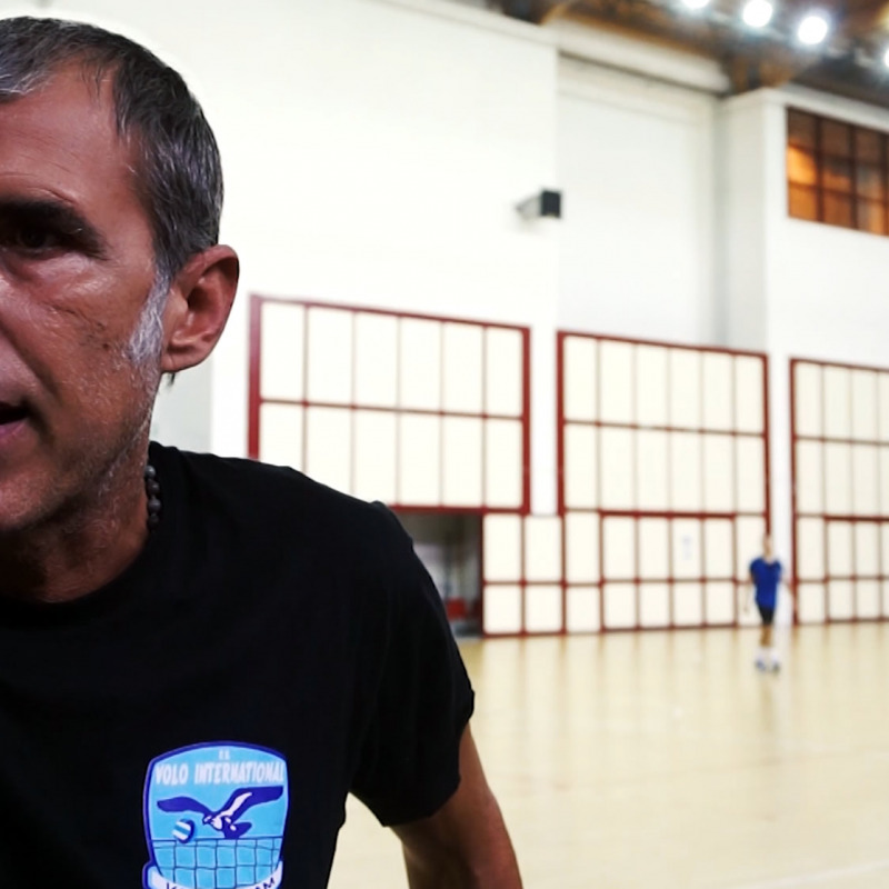 Nicola Ferro, allenatore della Volo Saber Palermo