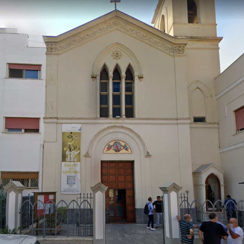 La parrocchia di San Vincenzo de' Paoli, in via dei Quartieri, a Palermo