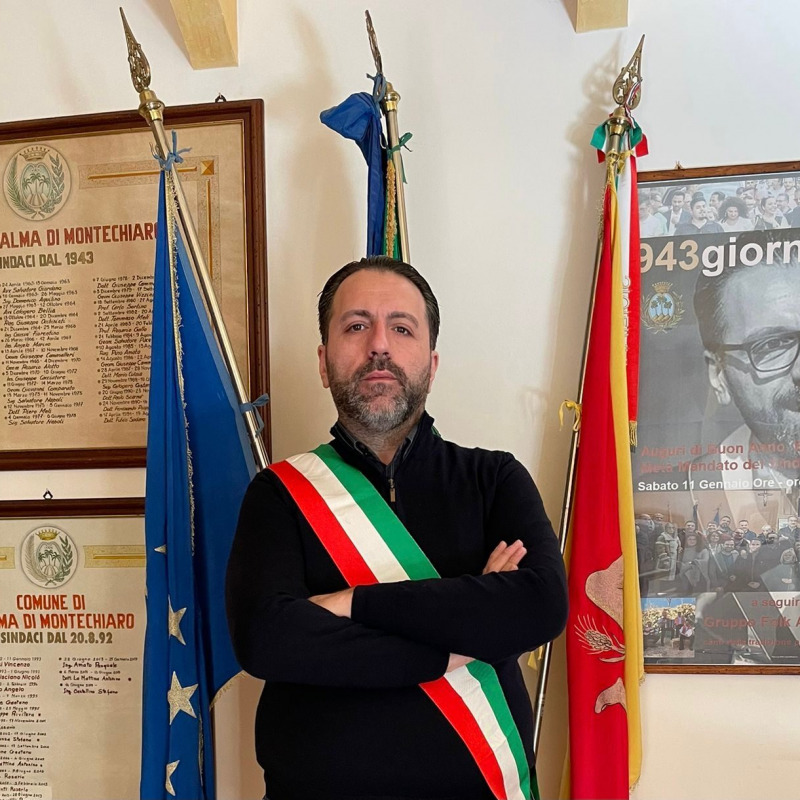 Stefano Castellino, è anche sindaco di Palma di Montechiaro