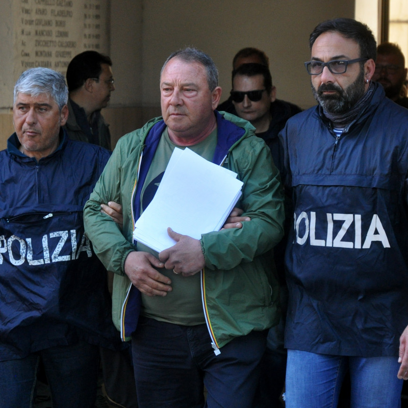 L'arresto di Paolo Dragotto il 21 maggio 2019