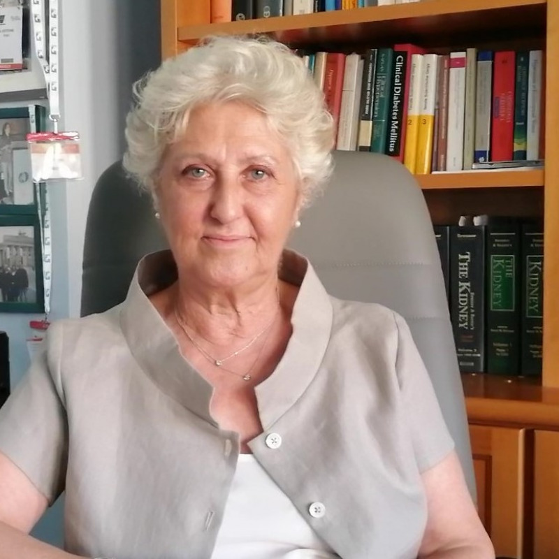 Santina Cottone, ordinaria di Nefrologia dell’Università di Palermo e Responsabile dell’UOSD di Nefrologia e Dialisi