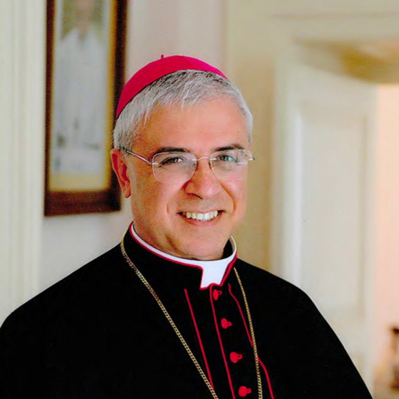 L'arcivescovo Luigi Renna