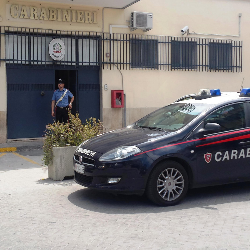 La caserma della compagnia dei carabinieri di Paternò