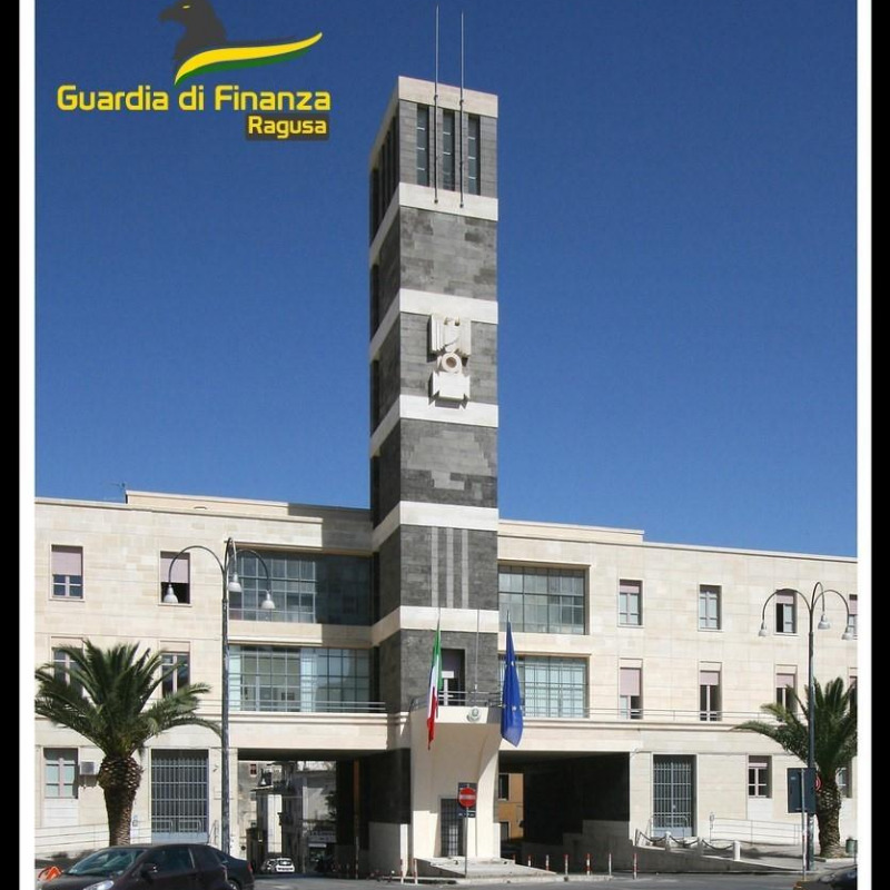 La sede del Comando provinciale di Ragusa della guardia di finanza