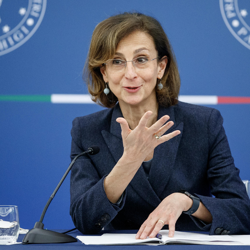 Il ministro della Giustizia Marta Cartabia